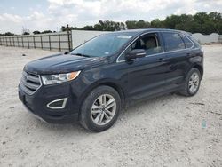 Salvage cars for sale at New Braunfels, TX auction: 2018 Ford Edge SEL