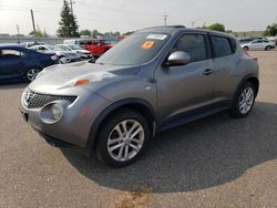 Salvage cars for sale at Ham Lake, MN auction: 2012 Nissan Juke S