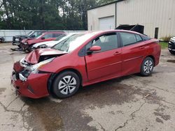 Toyota Prius salvage cars for sale: 2017 Toyota Prius