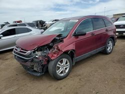 Salvage cars for sale at Brighton, CO auction: 2011 Honda CR-V EX