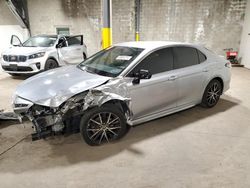 Salvage cars for sale at Chalfont, PA auction: 2021 Toyota Camry SE