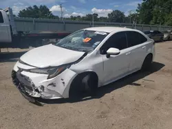 Toyota salvage cars for sale: 2021 Toyota Corolla LE