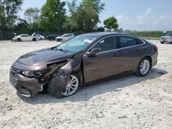 Chevrolet salvage cars for sale: 2016 Chevrolet Malibu LT