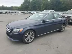 Mercedes-Benz salvage cars for sale: 2015 Mercedes-Benz C 300 4matic