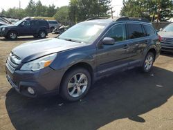 Salvage cars for sale at Denver, CO auction: 2014 Subaru Outback 2.5I Limited