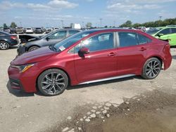 Toyota salvage cars for sale: 2022 Toyota Corolla XSE