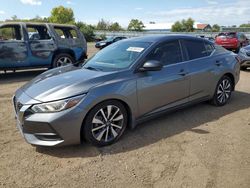 Nissan salvage cars for sale: 2021 Nissan Sentra SV