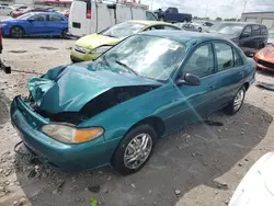 Salvage cars for sale at Cahokia Heights, IL auction: 1997 Ford Escort