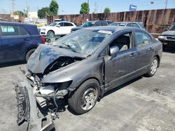 Salvage cars for sale at Wilmington, CA auction: 2009 Honda Civic LX