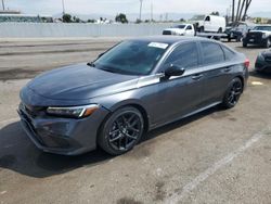 Salvage cars for sale at Van Nuys, CA auction: 2024 Honda Civic Sport