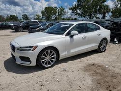 Salvage cars for sale at Riverview, FL auction: 2019 Volvo S60 T5 Momentum