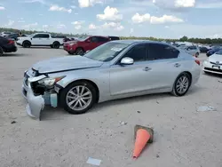 Vehiculos salvage en venta de Copart Houston, TX: 2014 Infiniti Q50 Base