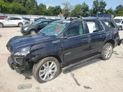 Salvage cars for sale at Hampton, VA auction: 2023 Chevrolet Tahoe K1500 High Country