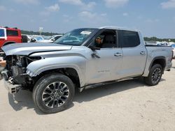 Salvage cars for sale at Houston, TX auction: 2024 Toyota Tundra Crewmax Limited