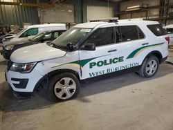 2016 Ford Explorer Police Interceptor en venta en Eldridge, IA