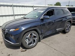 Salvage cars for sale at Littleton, CO auction: 2022 Hyundai Tucson SEL Convenience