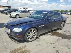 Carros salvage a la venta en subasta: 2007 Maserati Quattroporte M139