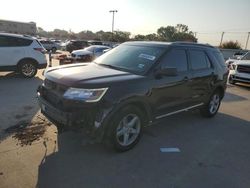 Salvage cars for sale at Wilmer, TX auction: 2018 Ford Explorer XLT