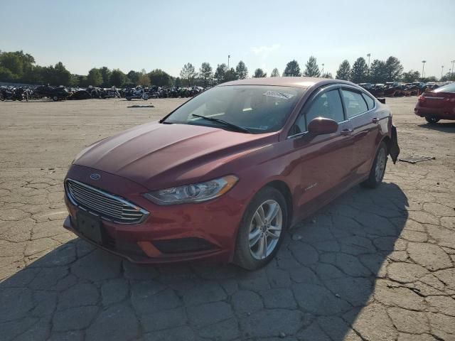 2018 Ford Fusion SE Hybrid