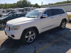 Salvage cars for sale at Sikeston, MO auction: 2012 Jeep Grand Cherokee Overland