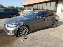 Salvage Cars with No Bids Yet For Sale at auction: 2015 Infiniti Q50 Base