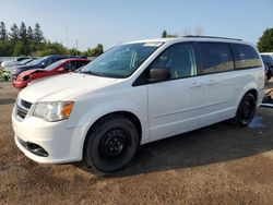 Salvage cars for sale at Bowmanville, ON auction: 2017 Dodge Grand Caravan SE