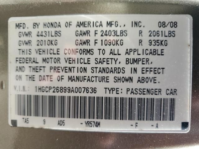 2009 Honda Accord EXL