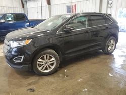 Salvage cars for sale at Franklin, WI auction: 2017 Ford Edge SEL