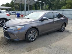 Flood-damaged cars for sale at auction: 2017 Toyota Camry LE