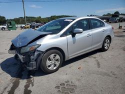 Salvage cars for sale at Lebanon, TN auction: 2014 Honda Civic LX