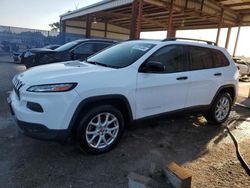 Jeep salvage cars for sale: 2016 Jeep Cherokee Sport