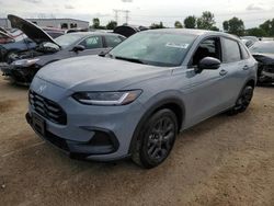 Salvage cars for sale at Elgin, IL auction: 2024 Honda HR-V Sport