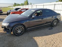 Salvage cars for sale from Copart Houston, TX: 2018 Audi A4 Premium