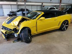 Salvage cars for sale at Mocksville, NC auction: 2011 Chevrolet Camaro LT