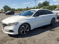 2021 Honda Accord Sport en venta en San Martin, CA