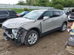 Salvage cars for sale at Davison, MI auction: 2021 Chevrolet Blazer 2LT