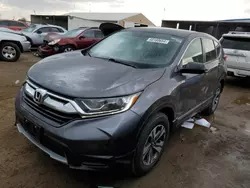 Salvage cars for sale from Copart Brighton, CO: 2019 Honda CR-V LX