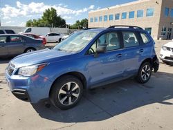 Subaru salvage cars for sale: 2018 Subaru Forester 2.5I