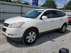 Chevrolet salvage cars for sale: 2011 Chevrolet Traverse LT