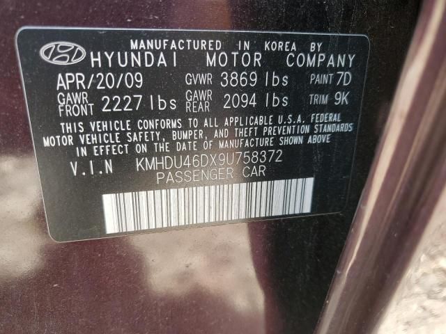 2009 Hyundai Elantra GLS