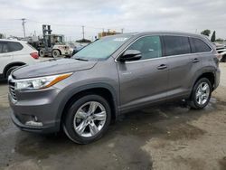 Toyota salvage cars for sale: 2015 Toyota Highlander Hybrid Limited