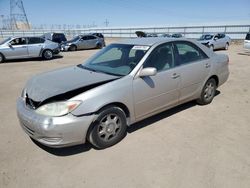 Toyota Camry le Vehiculos salvage en venta: 2004 Toyota Camry LE