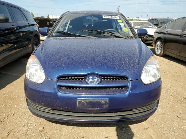 2010 Hyundai Accent Blue