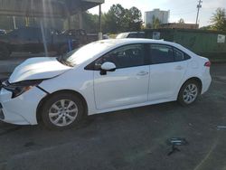 Toyota Corolla le salvage cars for sale: 2022 Toyota Corolla LE