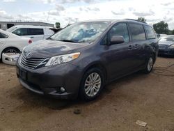 Vehiculos salvage en venta de Copart Elgin, IL: 2013 Toyota Sienna XLE