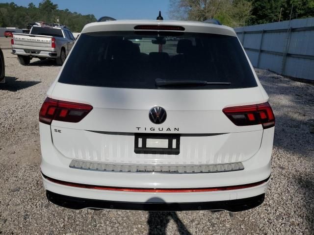 2022 Volkswagen Tiguan SE R-LINE Black