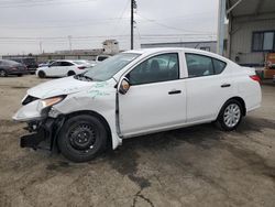 Nissan salvage cars for sale: 2017 Nissan Versa S