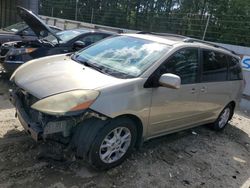 Salvage cars for sale from Copart Seaford, DE: 2006 Toyota Sienna XLE