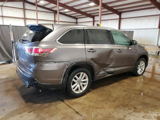 2016 Toyota Highlander LE