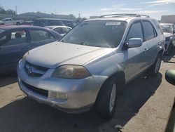 Salvage cars for sale at Martinez, CA auction: 2004 Acura MDX Touring